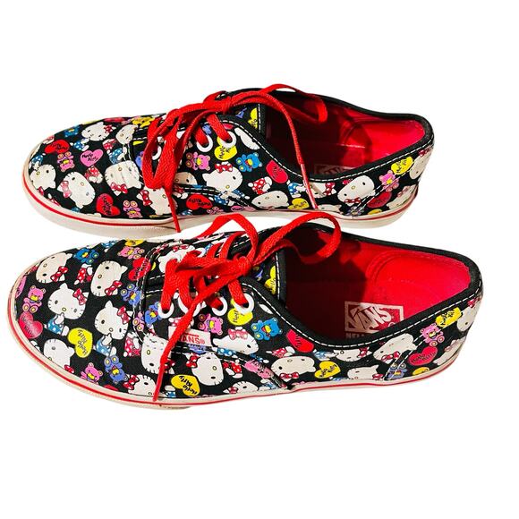 Vans X Hello Kitty Sneaker Shoes For Kids Size 3.5 - Picture 3 of 14